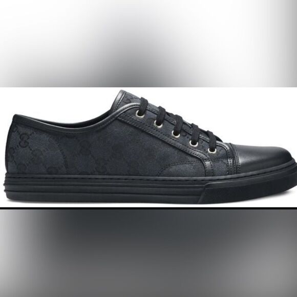 Brand new Gucci women's  Black Sneakers size 4.5 - Picture 1 of 7